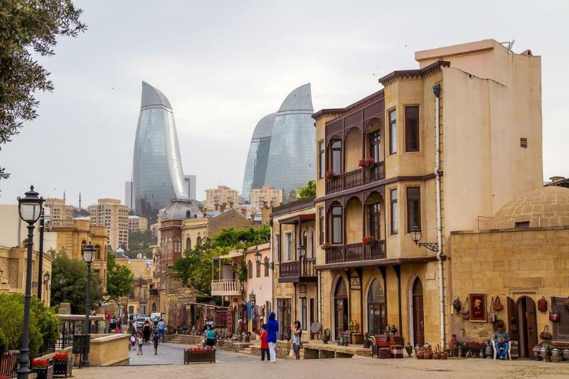 Best Center Hotel Baku Exterior foto